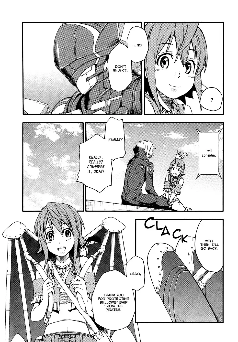 Suisei no Gargantia Chapter 3 38